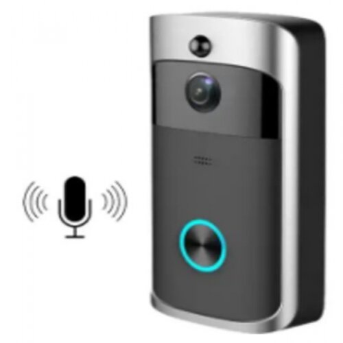 Gembird SMART-VIDEO-INTERFON-BELL-EF-V5 door video bell wifi doorbell camera 1080p wifi door bell se Slike