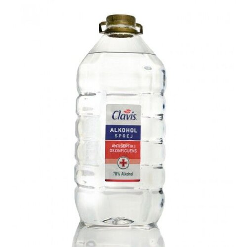 Clavis 70% Aalkohol sprej, antiseptik i dezificijent, 5L Slike