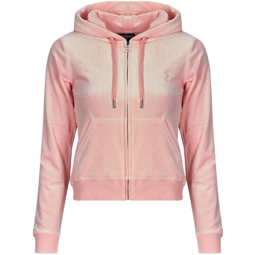Juicy Couture Robertson Zip Through Hoodie With Zip Ružičasta Cijene