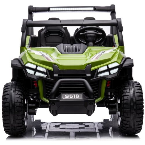 Lean Toys na akumulator S618 4x4 - dvosjed - zeleni Slike