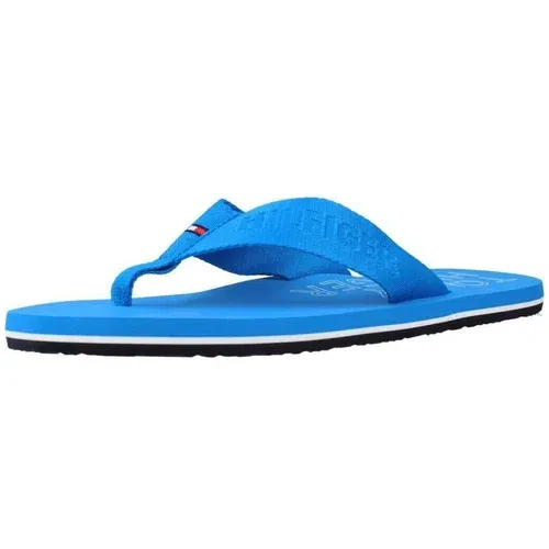 Tommy Hilfiger Japonke BEACH SANDAL Modra