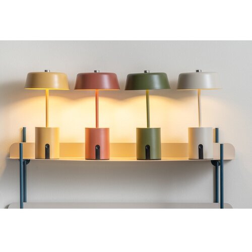 Leitmotiv Oker žuta metalna LED stolna lampa (visina 22,5 cm) Elemental LED &amp;ndash; Slike