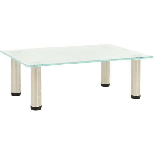 VidaXL TV stojalo mlečno 40x35x17 cm kaljeno steklo, (20912754) Slike
