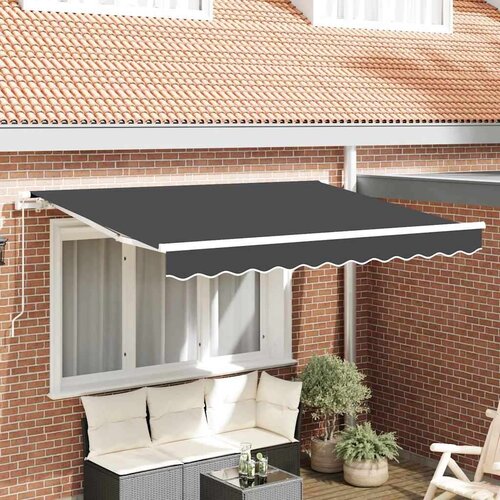  Retraktilna tenda Antracit 300 x 200 cm blago, (5000207176) Cene