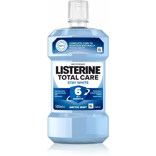 Listerine mouthwash Stay White vodica za ispiranje usta za svjež dah 500 ml