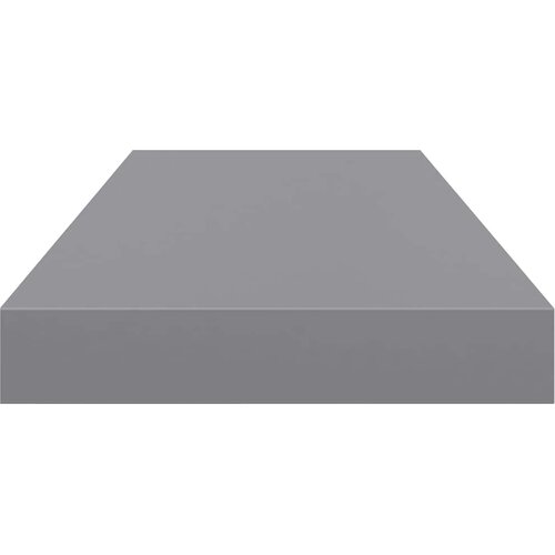  Plutajuće zidne police 4 kom sive 60 x 23,5 x 3,8 cm MDF Slike