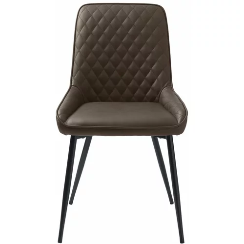 Unique Furniture Tamnosmeđa blagovaonska stolica Milton -