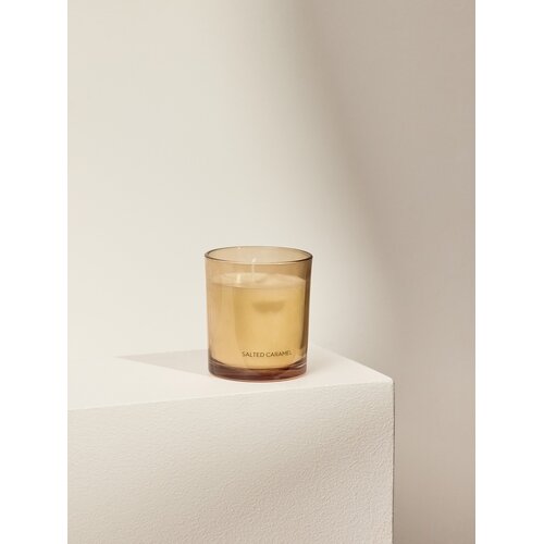 Reserved - Sveča Salt Caramel - Rjava Cene