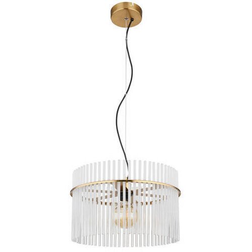 Globo 15698HM - Luster na sajli GORLEY 1xE27/60W/230V prečnik 40 cm zlatna Cene