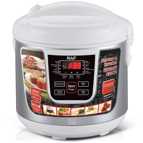 RAF r.166w multicooker bela/inox 900w 5l Cene