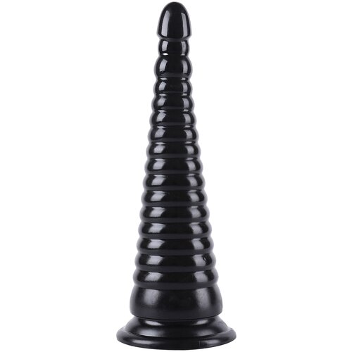 Hidden Desire Extreme Anal Cone XXL 33cm Black Cene
