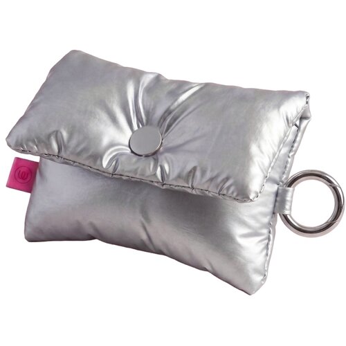 Womanizer Snap Accessory Pouch Silver Slike