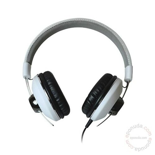 Maxell MXH-HP600 retro DJ2 white slušalice Slike
