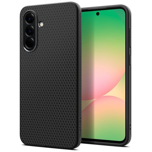 Spigen LIQUID AIR (ACS09291) futrola za Samsung Galaxy A56 5G mat crna Slike