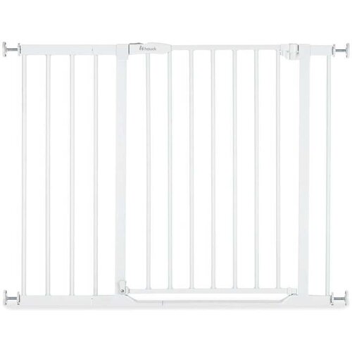 Hauck za&scaron;titna ograda Clear Step 2 Set (75 - 80 cm) + 21cm uključenoga produžetka - Bijela Cijene