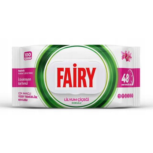 Fairy Vi&scaron;enamenske vlažne maramice Lili, 100 komada Cene