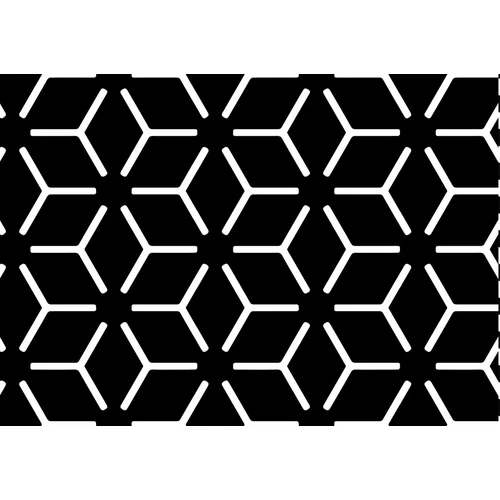 Bertoni Home Unisex's Rectangular Table Pad Star