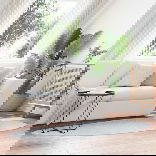  Tepih Sivi 100x200 cm Poliester Protivklizni Slike