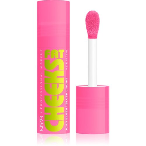NYX Professional Makeup Fat Cheeks Juicy Blush tekoče rdečilo odtenek 04 Dragon Fruit Drip 8 ml Cene