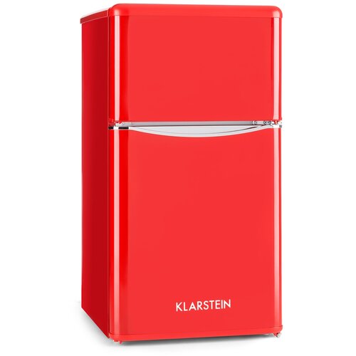 Klarstein Monroe Red kombinirani hladnjak sa zamrzivačem 61/24 l F Retrolook crveni Cijene