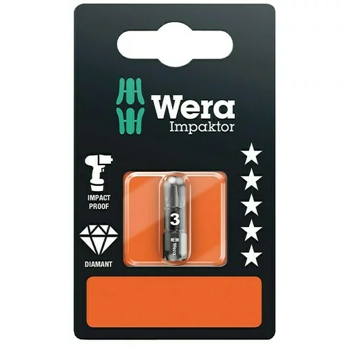 Wera premium plus bit nastavak 855/1 impaktor (pz 3, 25 mm)
