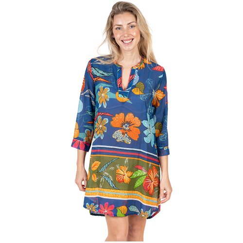 Isla Bonita By Sigris Kratke obleke Kurta Modra Slike