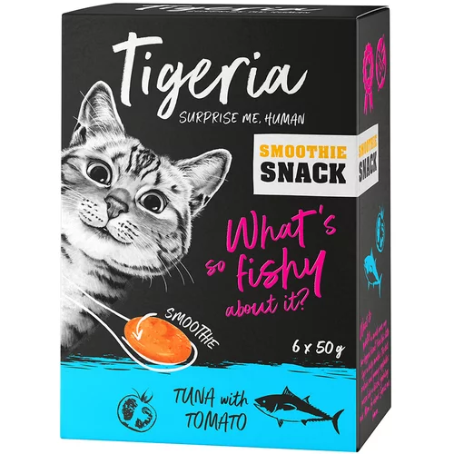 Tigeria Smoothie Snack 6 x 50 g - Tuna s paradižnikom