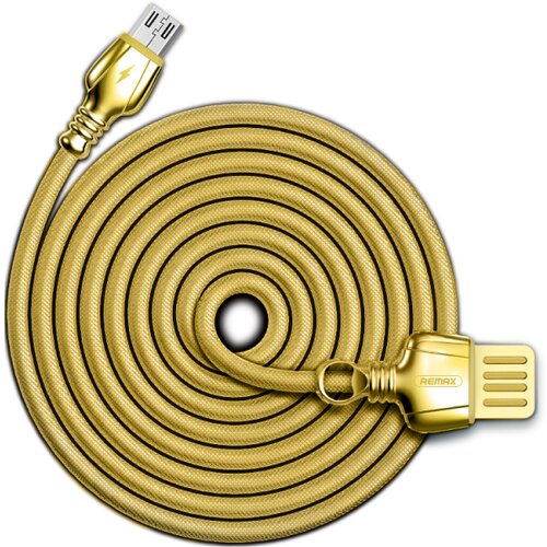 Remax King RC-063m Data kabl, micro USB, 1m, Zlatni Slike