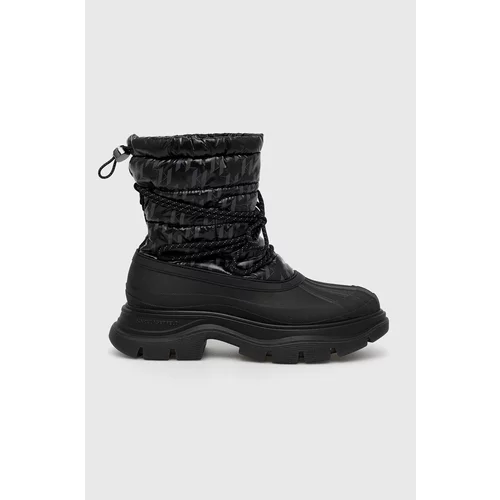 Karl Lagerfeld Čizme za snijeg boja: crna