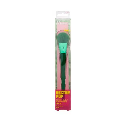Real Techniques Nectar Pop Glassy Glow Foundation Brush kozmetični čopič za puder 1 kos za ženske