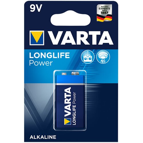  Varta Longlife Power 6LR61 9V alkalna baterija Slike