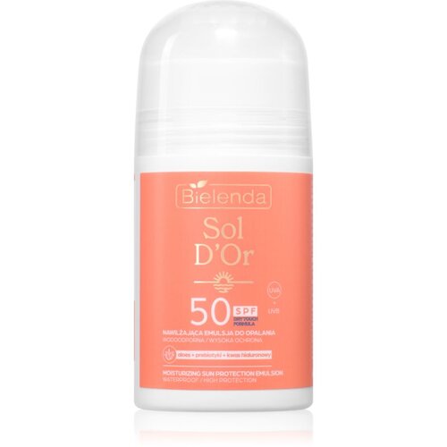Bielenda Sol D&amp;rsquo;or emulzija za sunčanje roll-on SPF 50 100 ml Slike