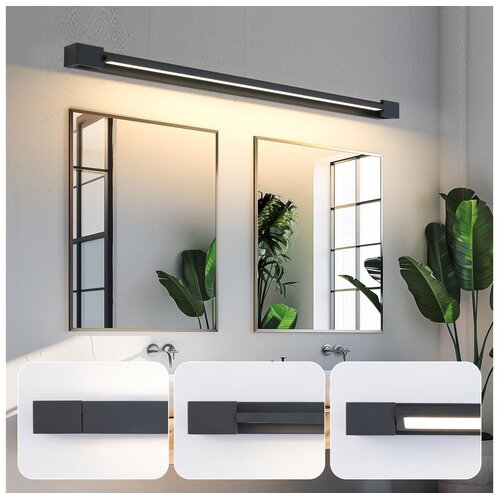  Brilagi-LED Kupatilsko osvetljenje za ogledalo AQUA LINE LED/36W/230V 120 cm IP44 crna Cene