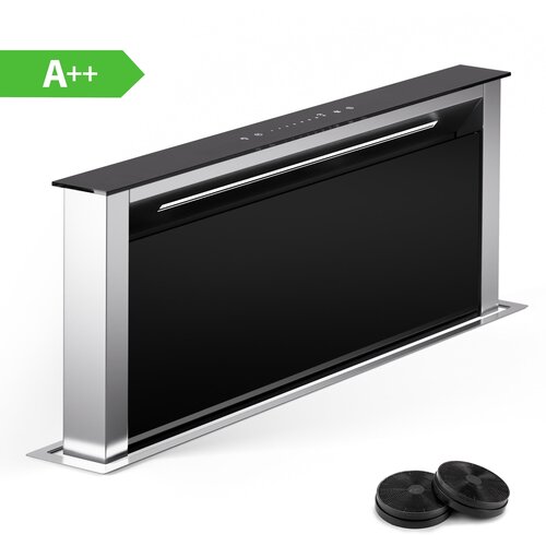 Klarstein Royal Flush Eco 75, napa, 75 cm, 650 m3/h, EEK A++, vključno s filtri z aktivnim ogljem Cene