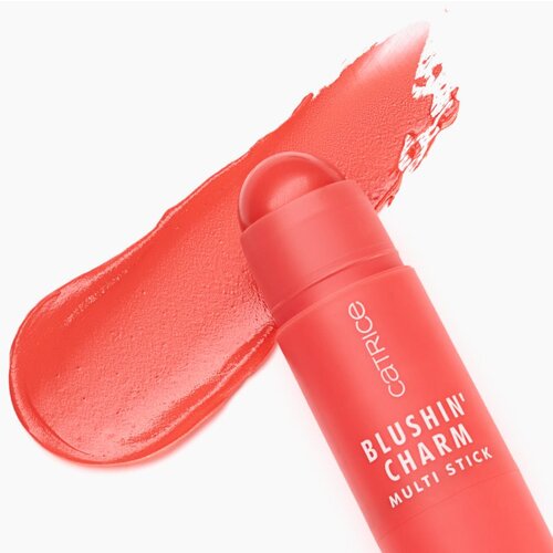 Catrice Blushin&amp;#039; Charm Multi Stick rumenilo s highlighterom u sticku nijansa 020 Coral Cutie 5.5 g Slike