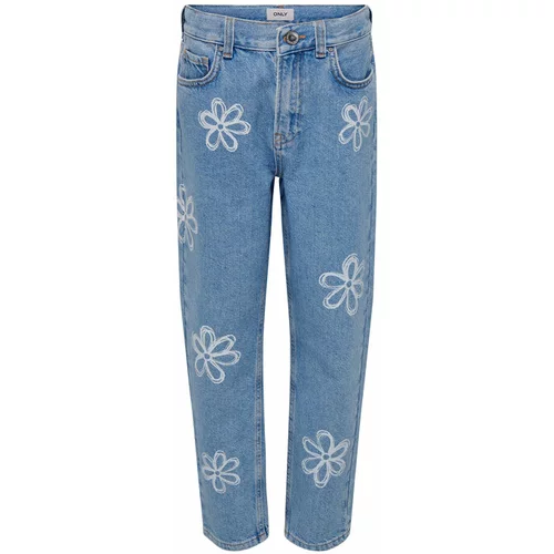 Kids Only Jeans hlače 15296606 Modra Straight Fit