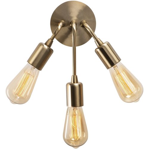 Opviq lights Stenska svetilka v bronasti barvi Harput &amp;ndash; Slike