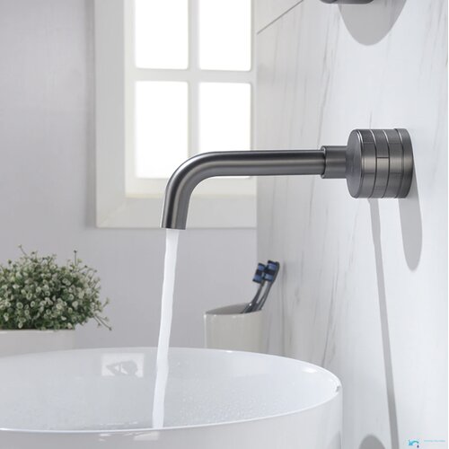 ELITE EDITION Luksuzna podometna armatura BSW1447 | Pipa za umivalnik &mdash; Gunmetal siva Cene
