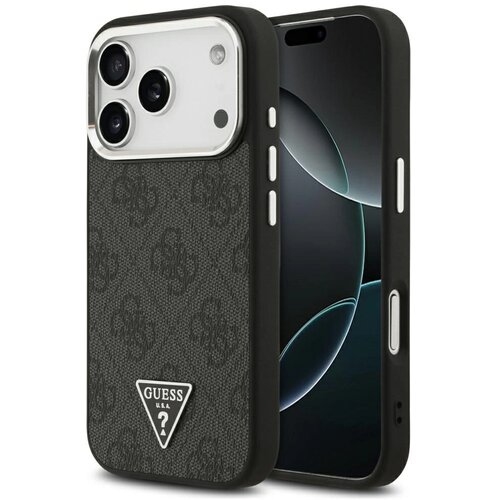 Guess OVITEK ZA IPHONE 17 PRO 4G TRIKOTNI LOGO MAGSAFE PREMIUM DIZAJN, (5000337991) Cene