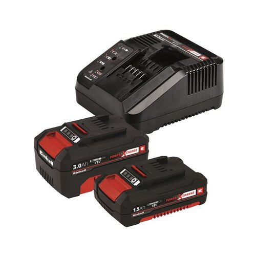 Einhell set orodja TC-TK 18 Li Kit PXC, 1 kos akumulatorski vrtalnik / vijačnik, kotni brusilnik, + 1,5 Ah, 3,0 Ah) Slike