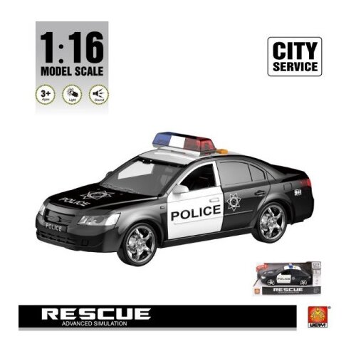 Policijski auto sa zvukom i svetlom ( 50/70438 ) Slike
