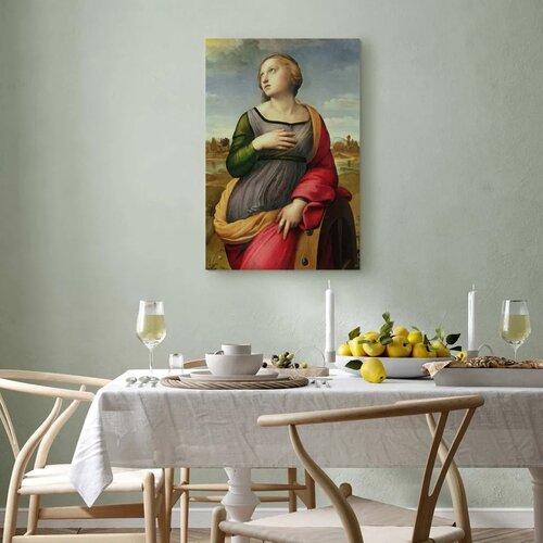  Slika - Rafael Santi &amp;ndash; St. Catherine of Alexandria 60x90 Premium Print Slike