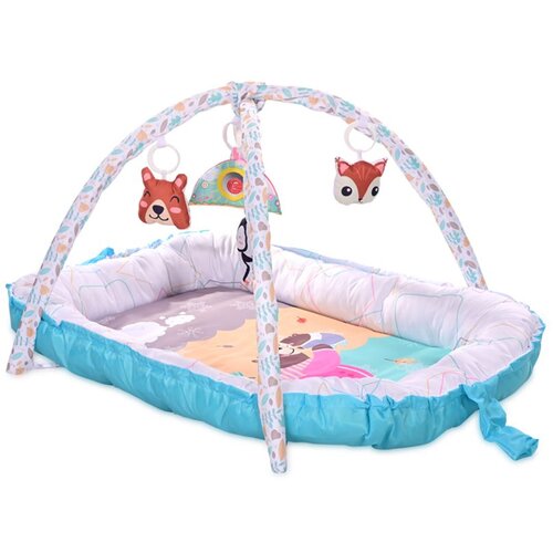 Lorelli BABY NEST Podloga za Igru i Gnijezdo za Bebu Blue (0+mj) Cijene