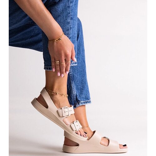 D/CEO Beige slides with fur Adelma Cijene