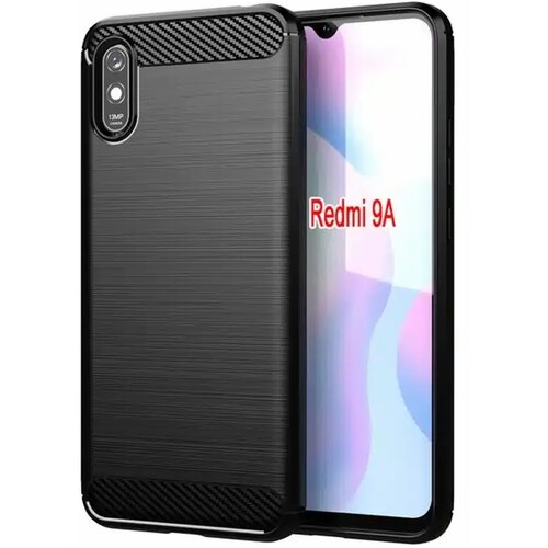  CARBON maska za XIAOMI Redmi 9A / 9AT crna Cijene