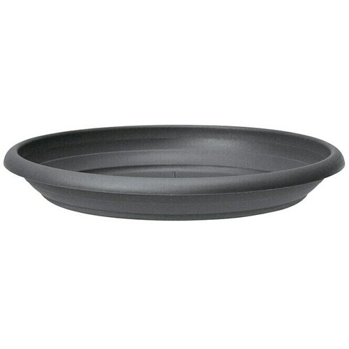 Scheurich Podstavek za lonec za rastline (Zunanje dimenzije (&amp;Oslash; x V): 30 x 4,1 cm, Metalik siva) Slike