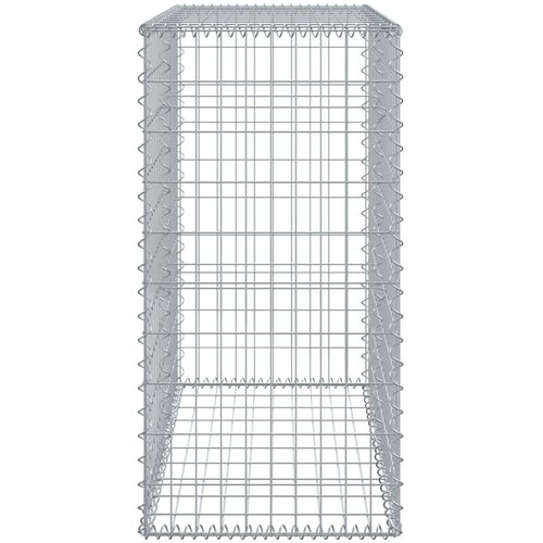  Gabionska ko&amp;scaron;ara s poklopcem 100x50x100 cm pocinčano željezo Slike