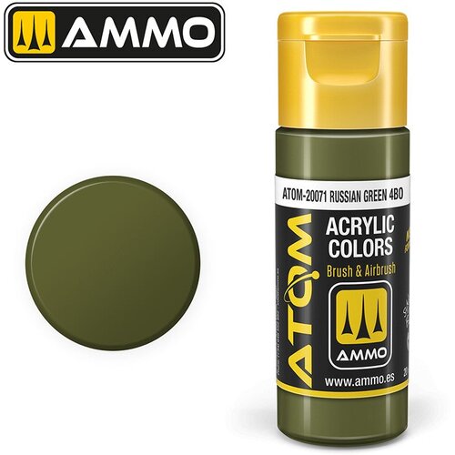 AMMO by MIG Jimenez atom color russian green 4BO (ruska zelena 4BO) Cene
