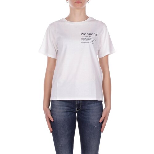 Max Mara Majice s kratkimi rokavi 2615971051600 Bela Cene