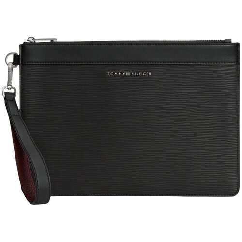 Tommy Hilfiger Torbice TH BUSINESS SAFFIANO POUCH AM0AM14823 Črna Slike